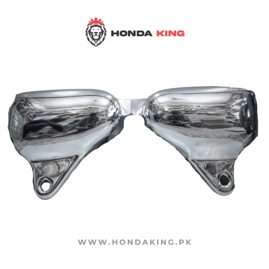 CROME SIDE COVERS METAL