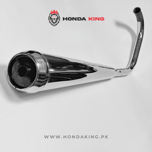 WHISTLER | Pakistan’s # 1 Sound Exhaust For Honda CG125| Top Quality | Best Sound | Best Chrome Finishing